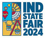 Indiana State Fair 2024 logo