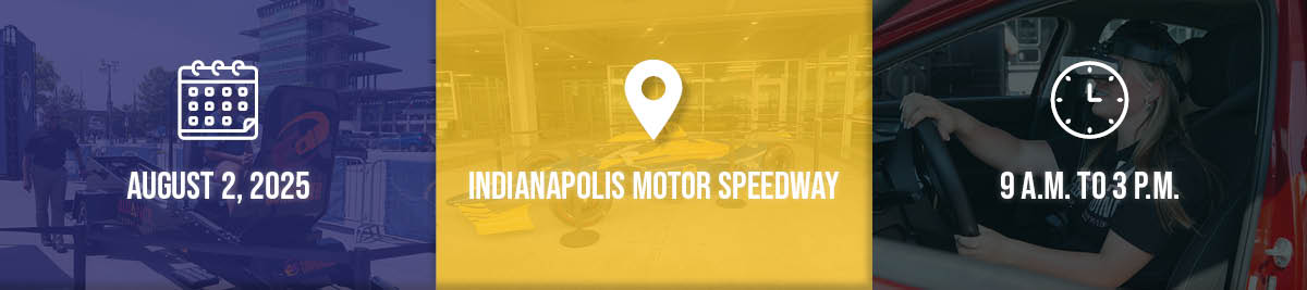 August second, 2025 at the Indianapolis Motor Speedway from 9 am through 3 pm.