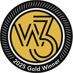 w3 Awards Gold