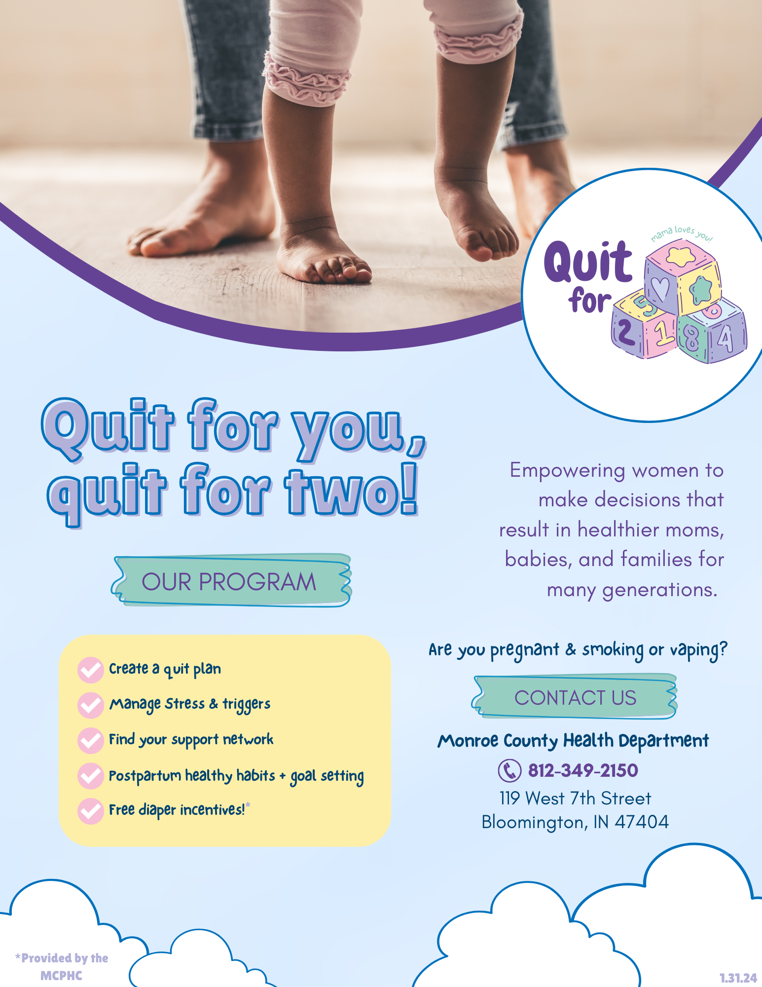 Quit for you, quit for two!