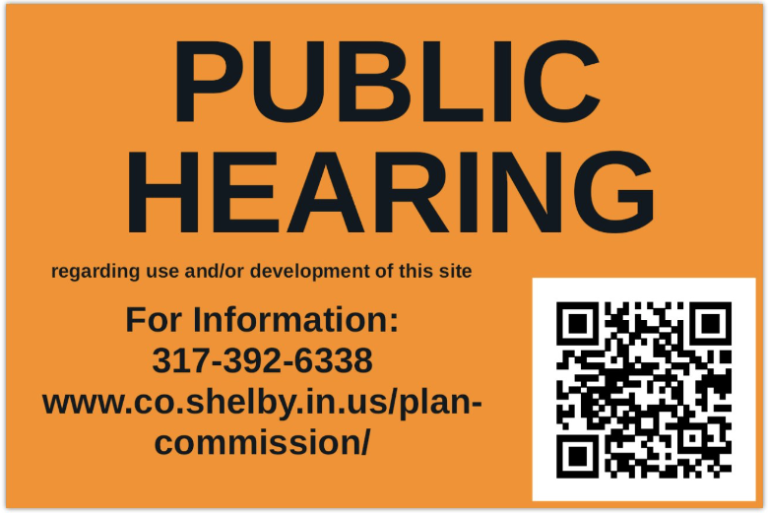 Public Hearing Information