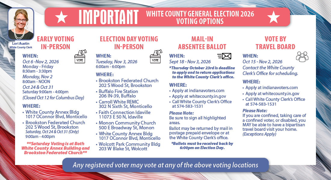 White County Vote Centers