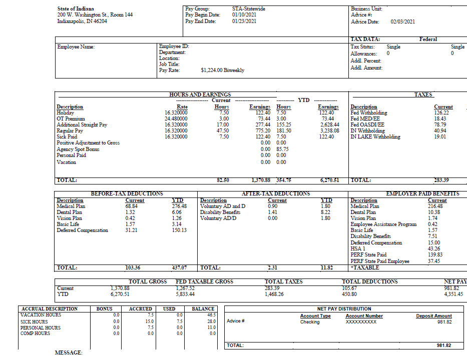 Paystub