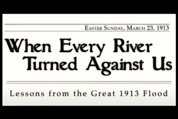 Headline of documentary called When Every River Turned Against Us
