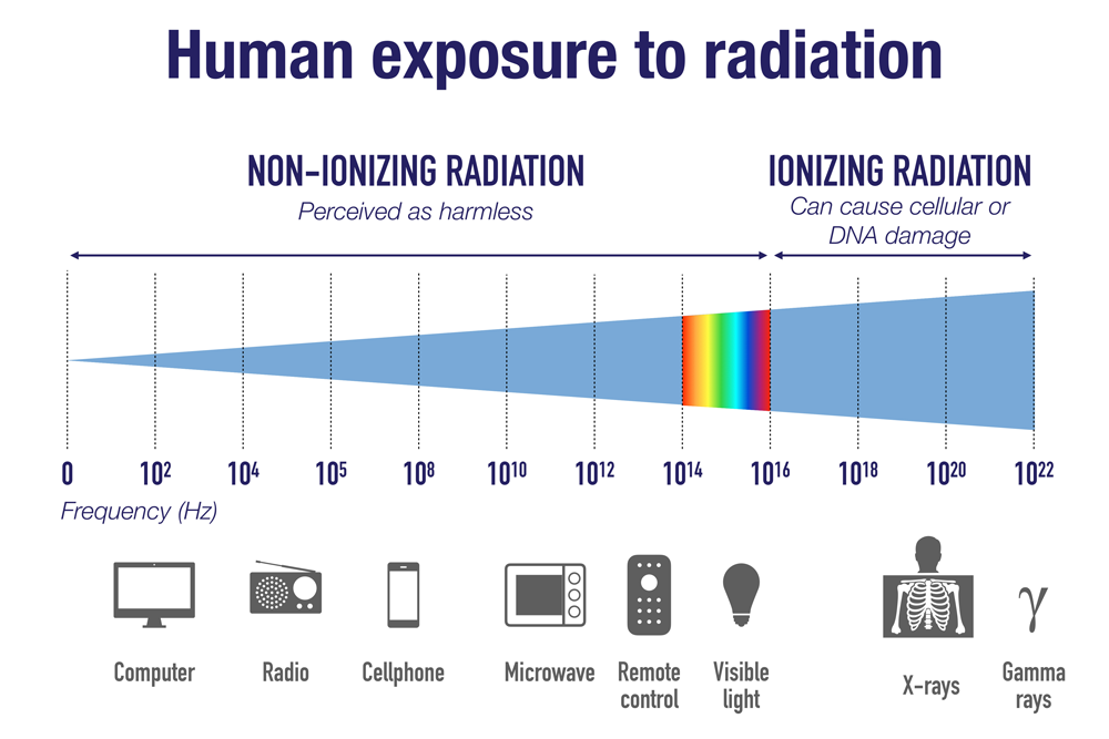 Scale of radiation exposure and sources