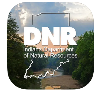 Indiana DNR smartphone app icon