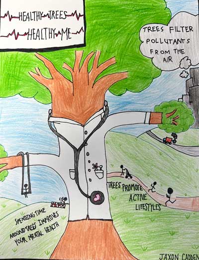 First Place Winner Arbor Day Poster