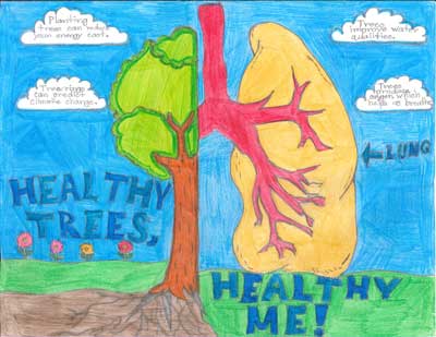 Second Place Winner Arbor Day Poster