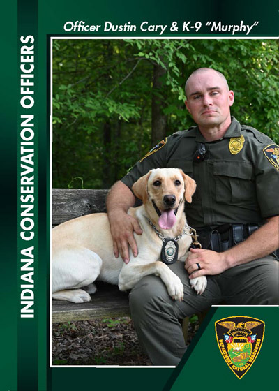 ICO Dustin Cary and K-9 Murphy
