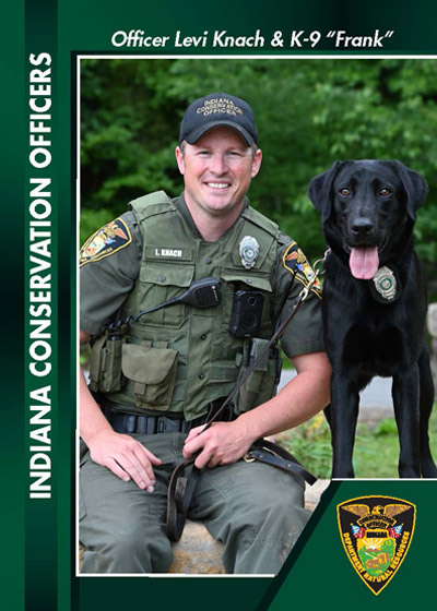 ICO Levi Knach and K-9 Frank