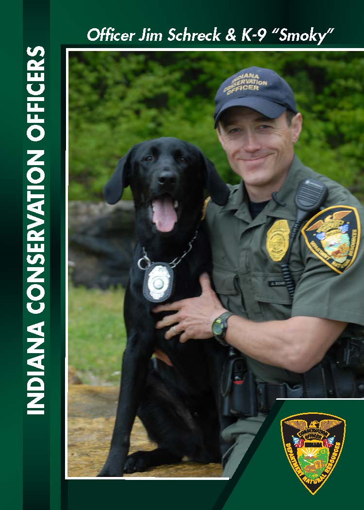 ICO Jim Schreck and K-9 Smoky