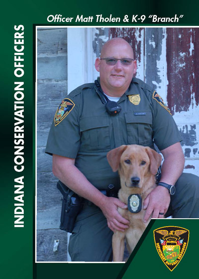 ICO Matt Tholen and K-9 Branch