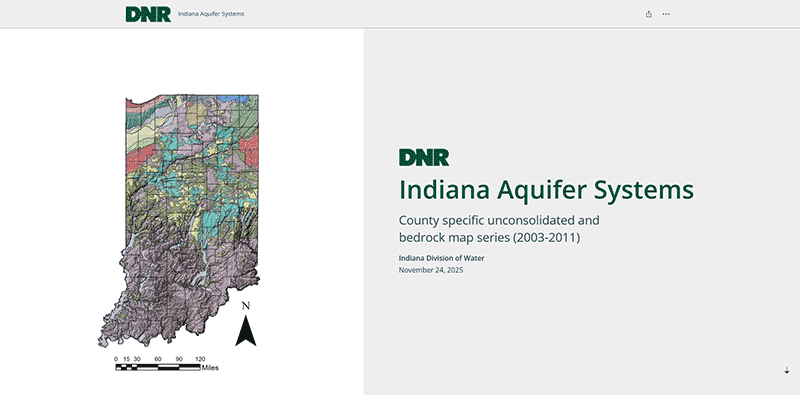 Screenshot of storymap