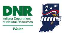 DNR and IDHS logos