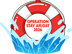 Operation Stay Afloat 2026 logo