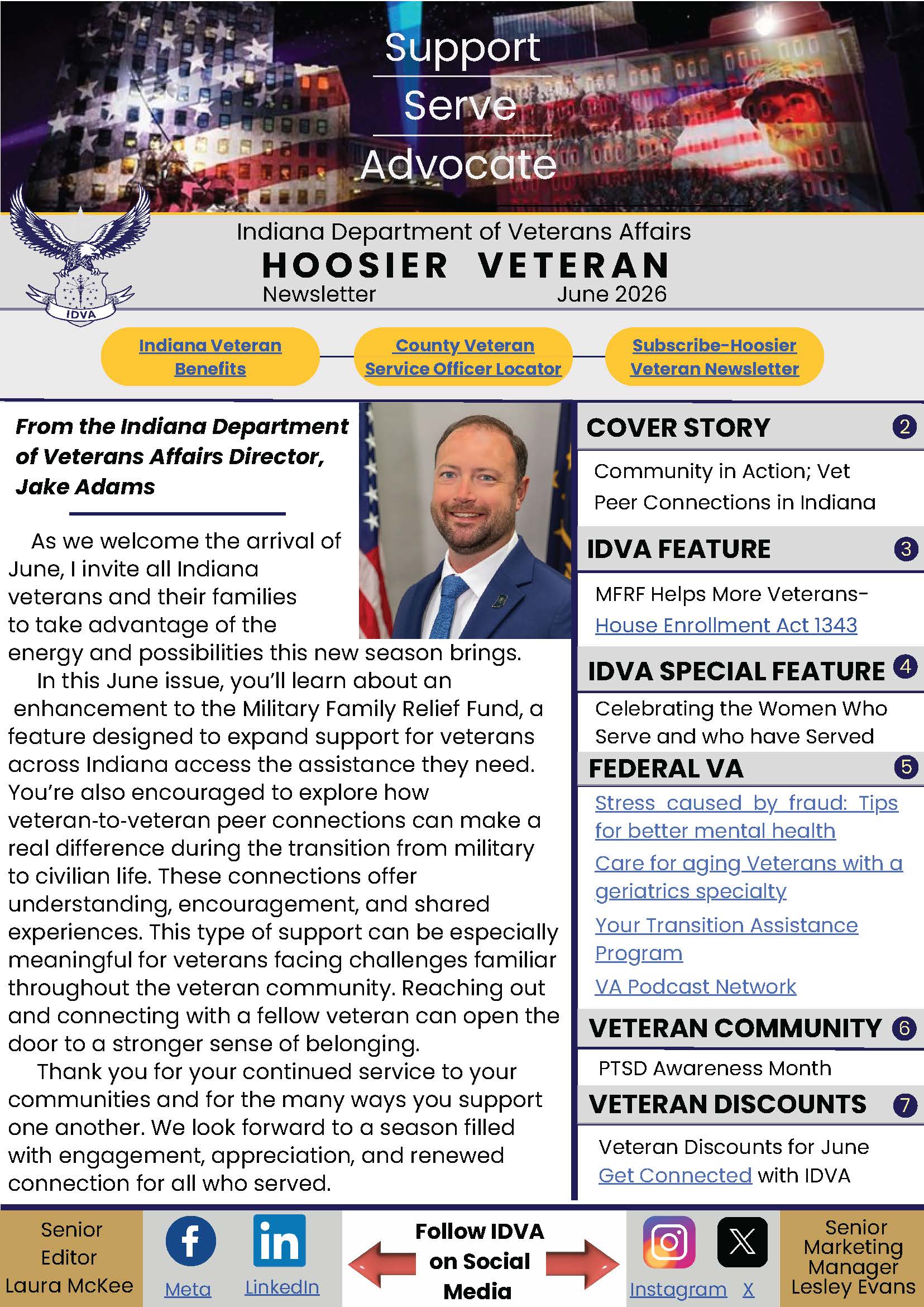 June Newsletter Page 1
