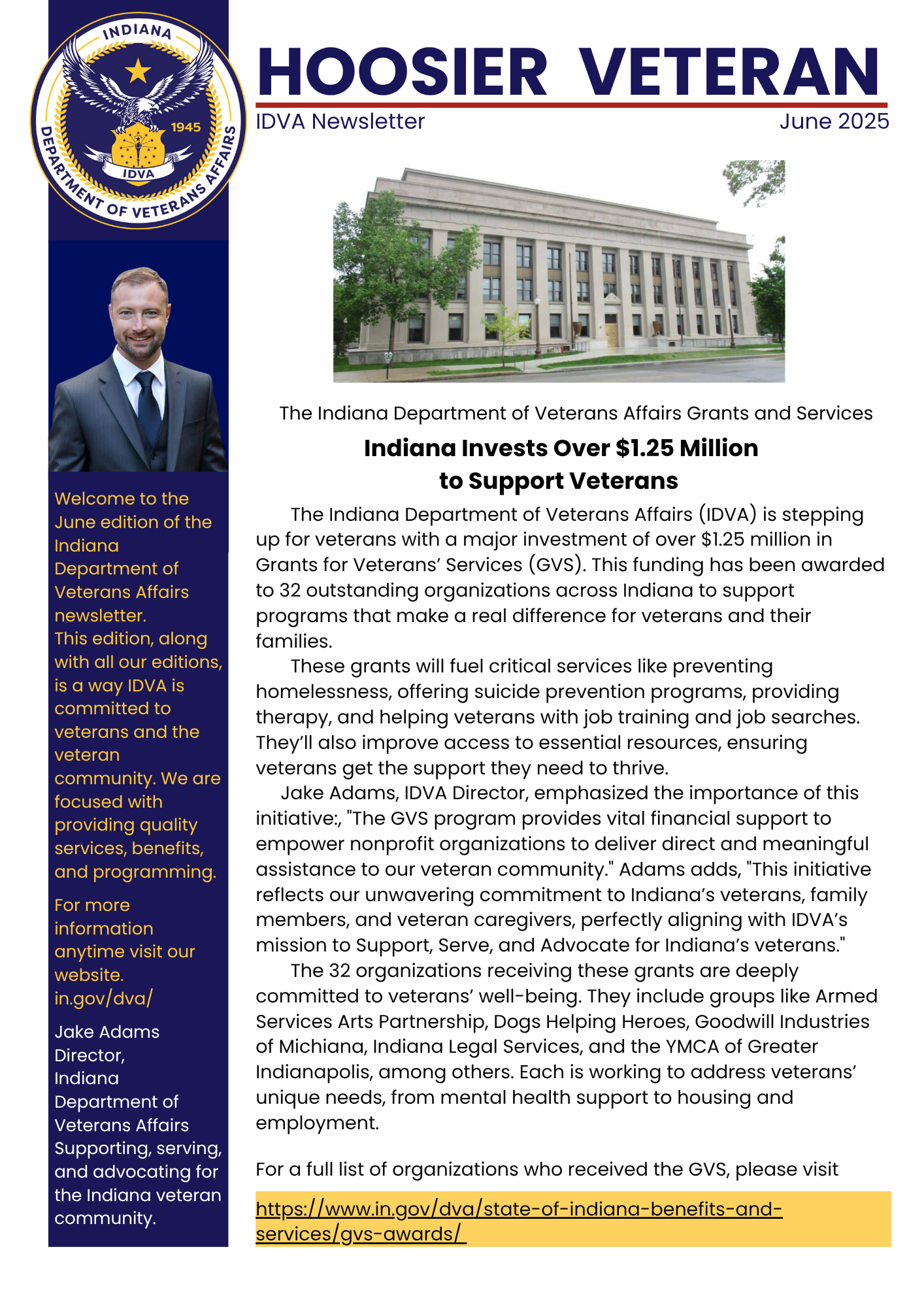 June Newsletter Cover