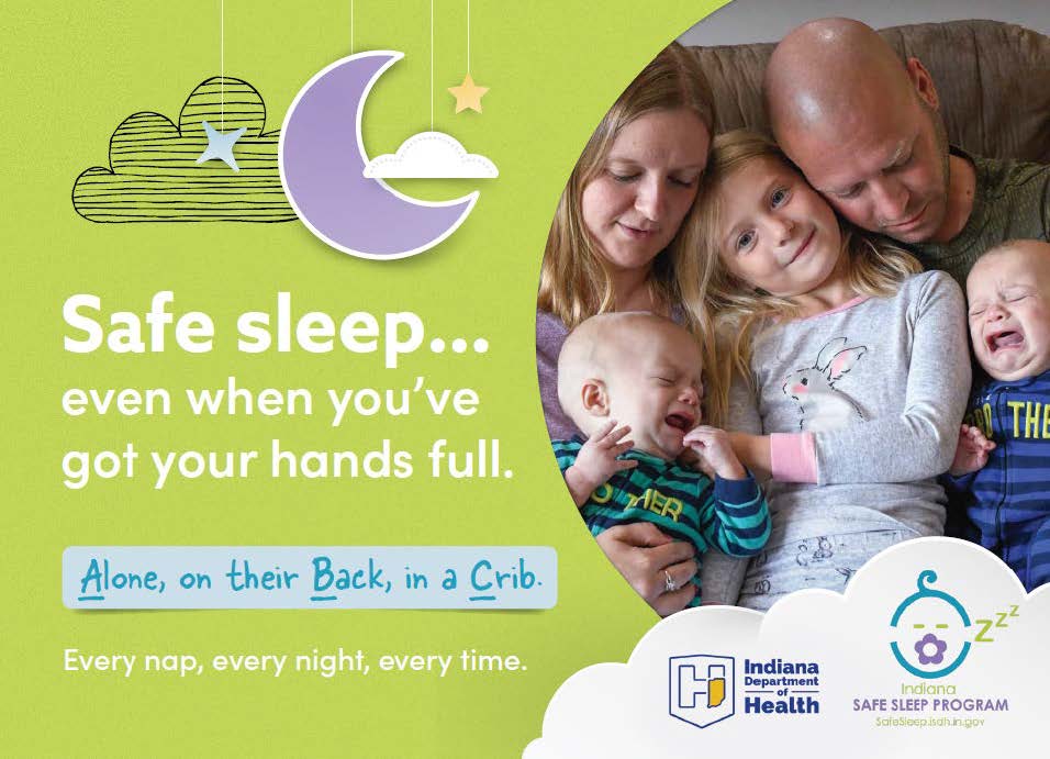 safe sleep graphic