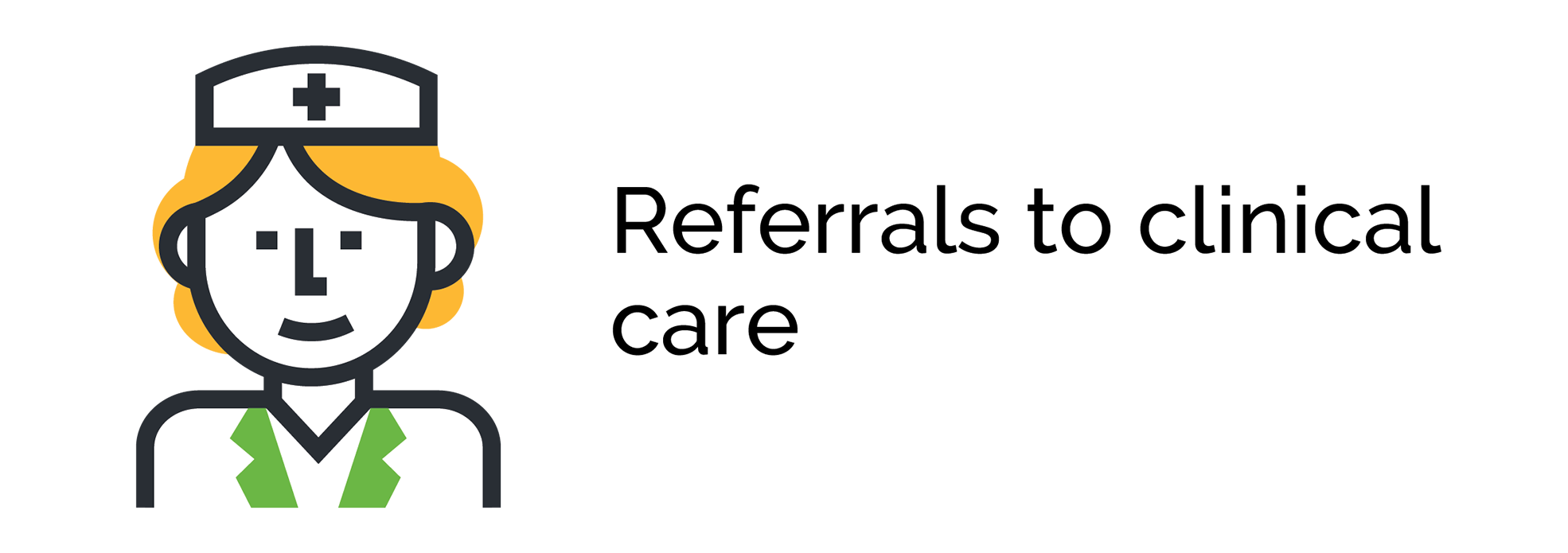 Referrals to clinical care