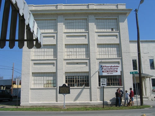 The Orinoco Furniture Company historical marker was dedicated on April 28, 2007 in Columbus, Indiana.