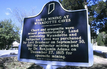 Early Mining at Wyandotte Caves