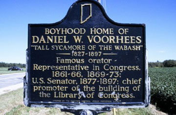 Boyhood Home of Daniel W. Voorhees