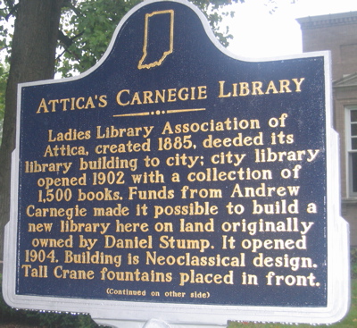 Side 1 of the marker.