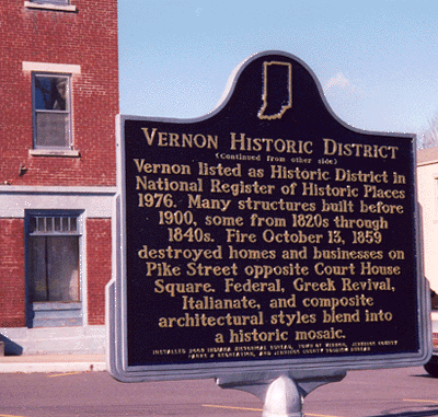 Vernon Historic District VernonJennings County, Indiana