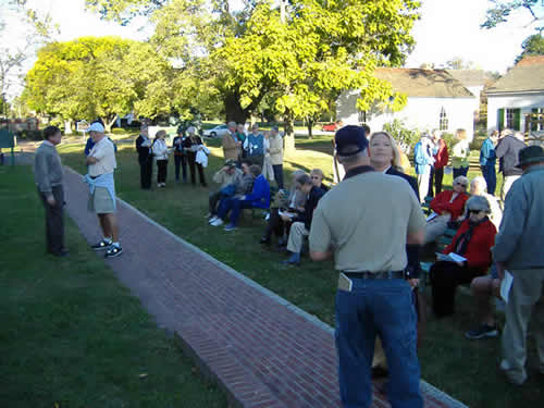 Approximately 40 people attended the dedication ceremony.
