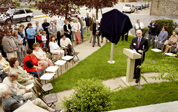 Kosciusko County Jail marker dedication