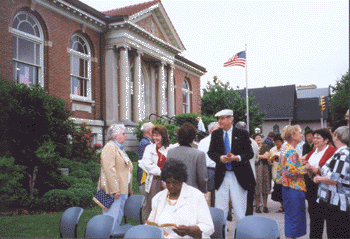 La Porte County marker dedication, June 5, 2002.