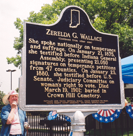Side two of the marker.