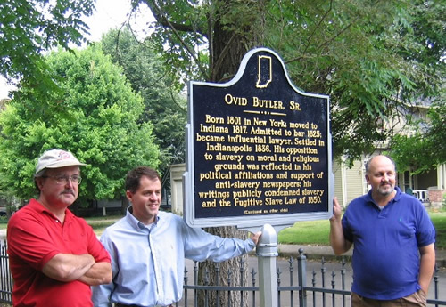 Ovid Butler, Sr. Historic Marker Dedication