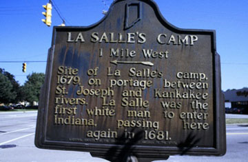 La Salle's Camp 1 Mile West