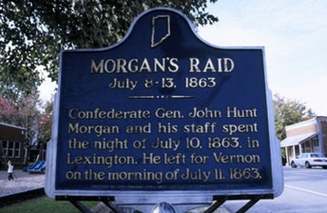 Morgan's Raid July 8-13,  1863