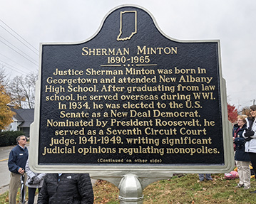 Sherman Minton Side One