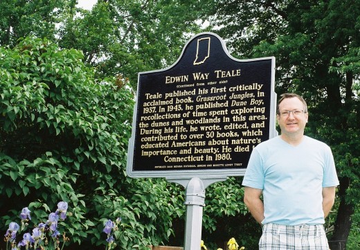 Edwin Way Teale Indiana Historical Marker dedication ceremony