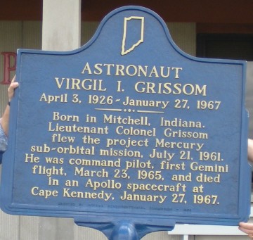 Astronaut Virgil I. Grissom April 3, 1926 - January 27, 1967