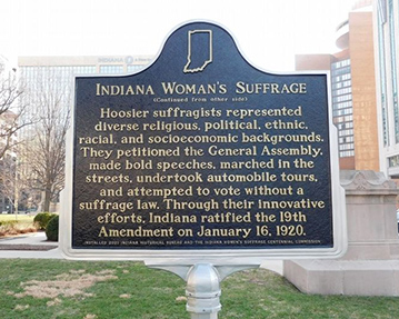 Indiana Womans Suffrage Side Two