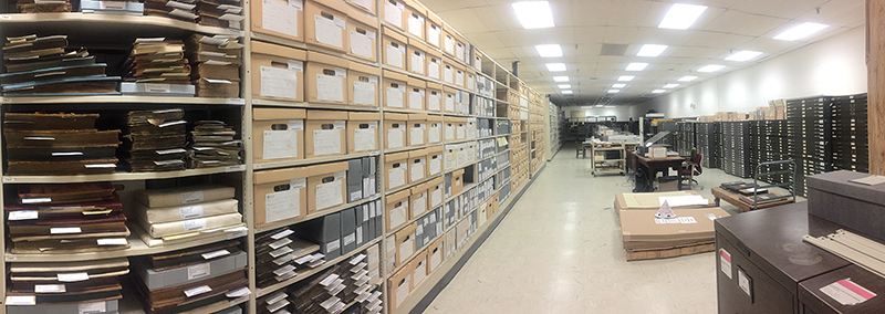 Indiana State Archives Stacks