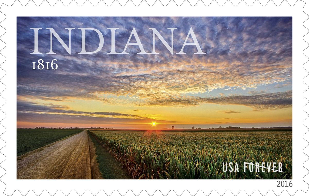 Indiana Statehood Forever Stamp