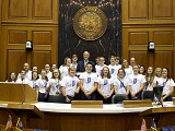 Students at Statehouse