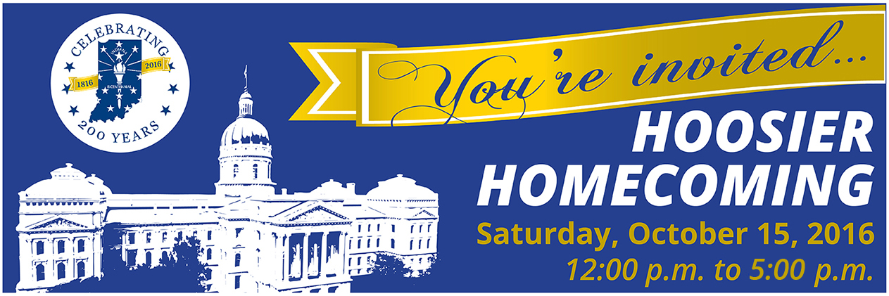 Hoosier Homecoming Banner