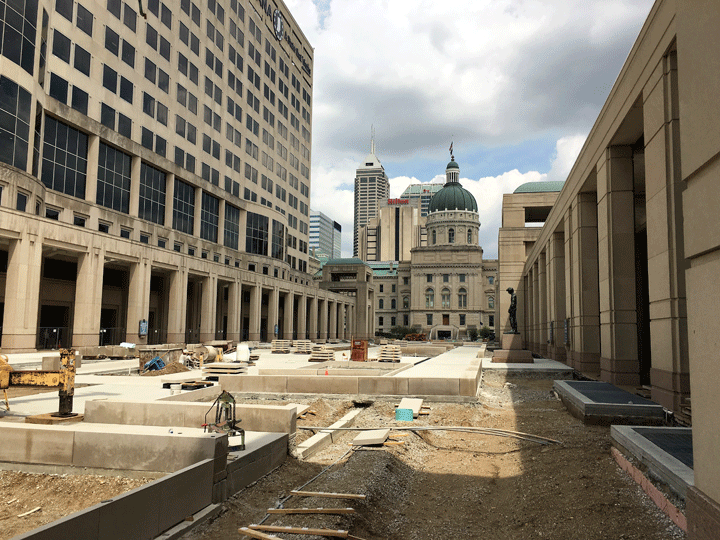 Bicentennial Plaza Construction 2