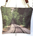 Indiana Elements Photo Art Bag - Rural Railroad