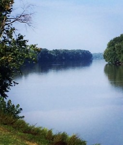 The Wabash River, Vincennes Indiana. Photo courtesy of Rene’ Stanley.