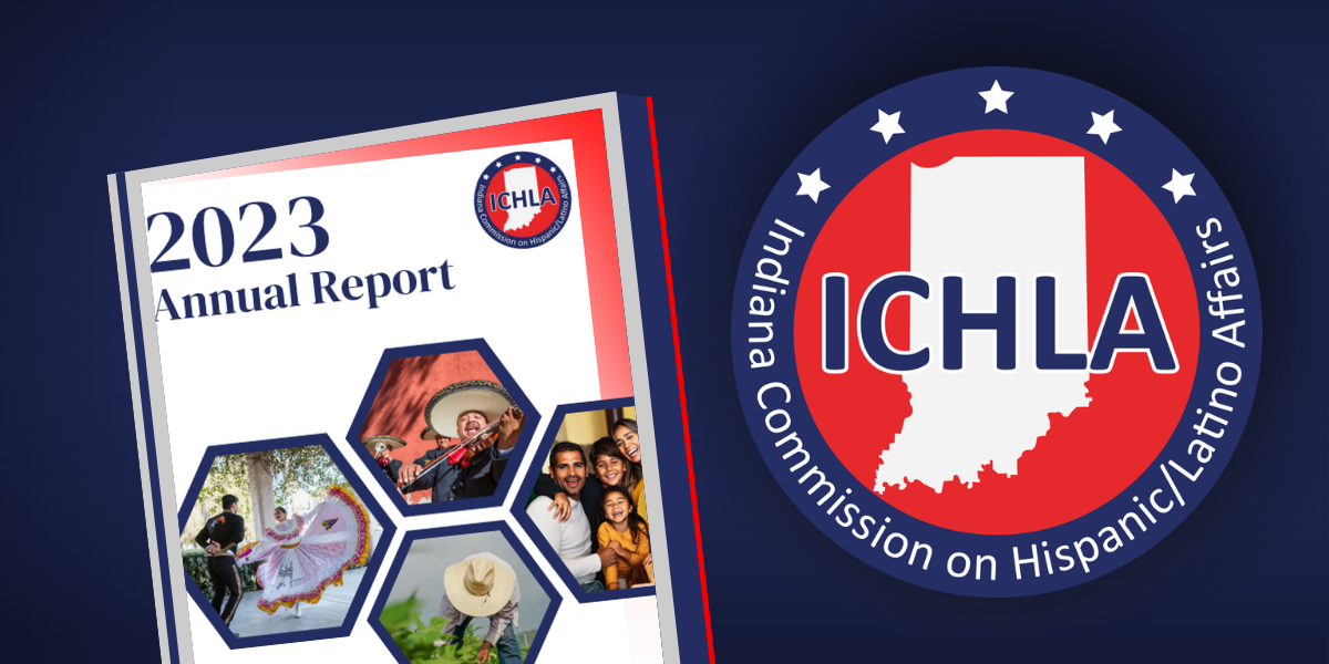 2023 Annual Report next to ICHLA logo