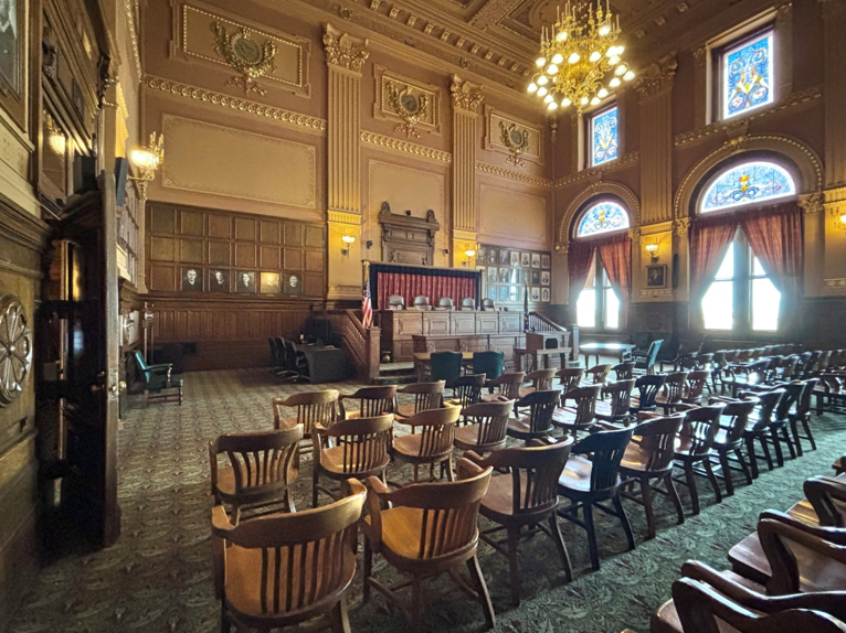 historic 1888 courtroom
