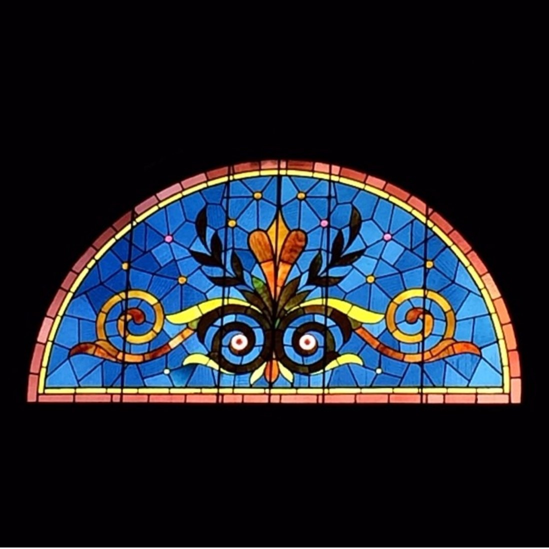 Stained glass window