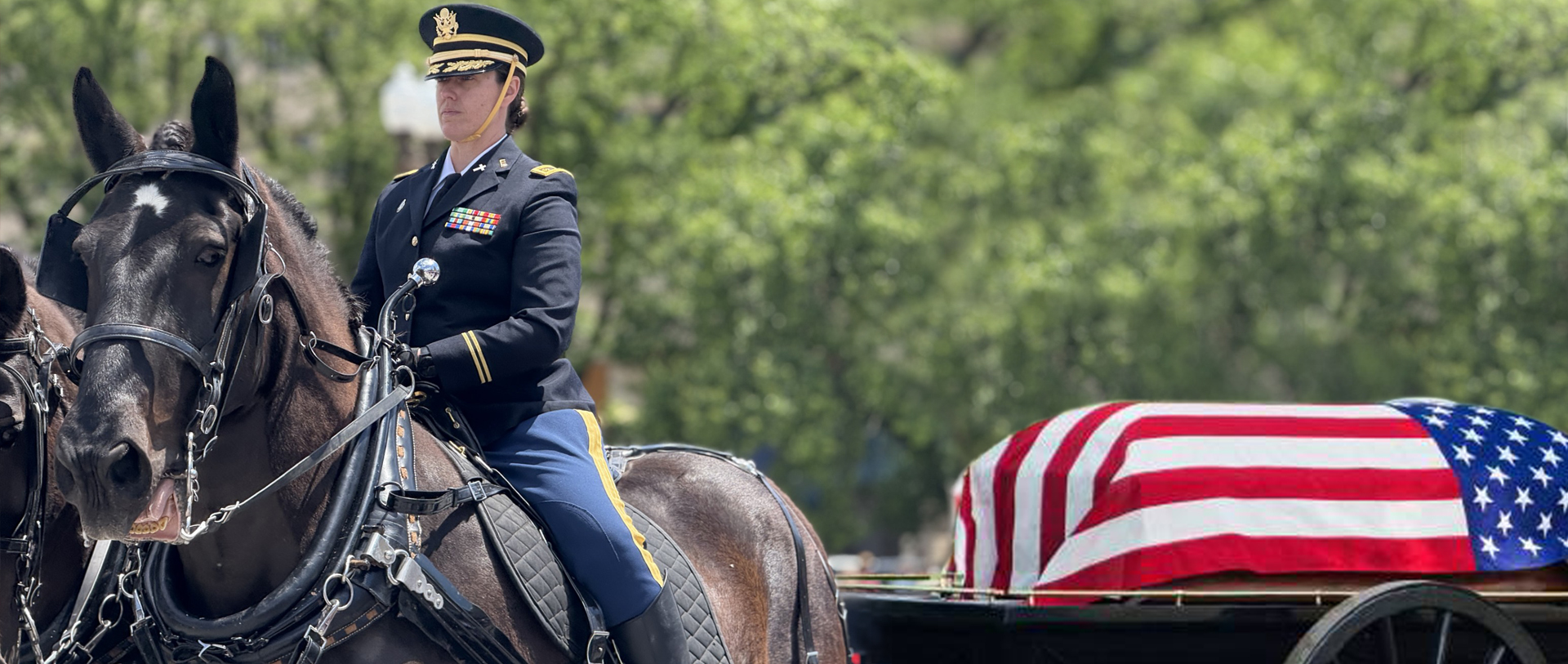 Chaplain Caisson 2 Armed Services Weekend 2025